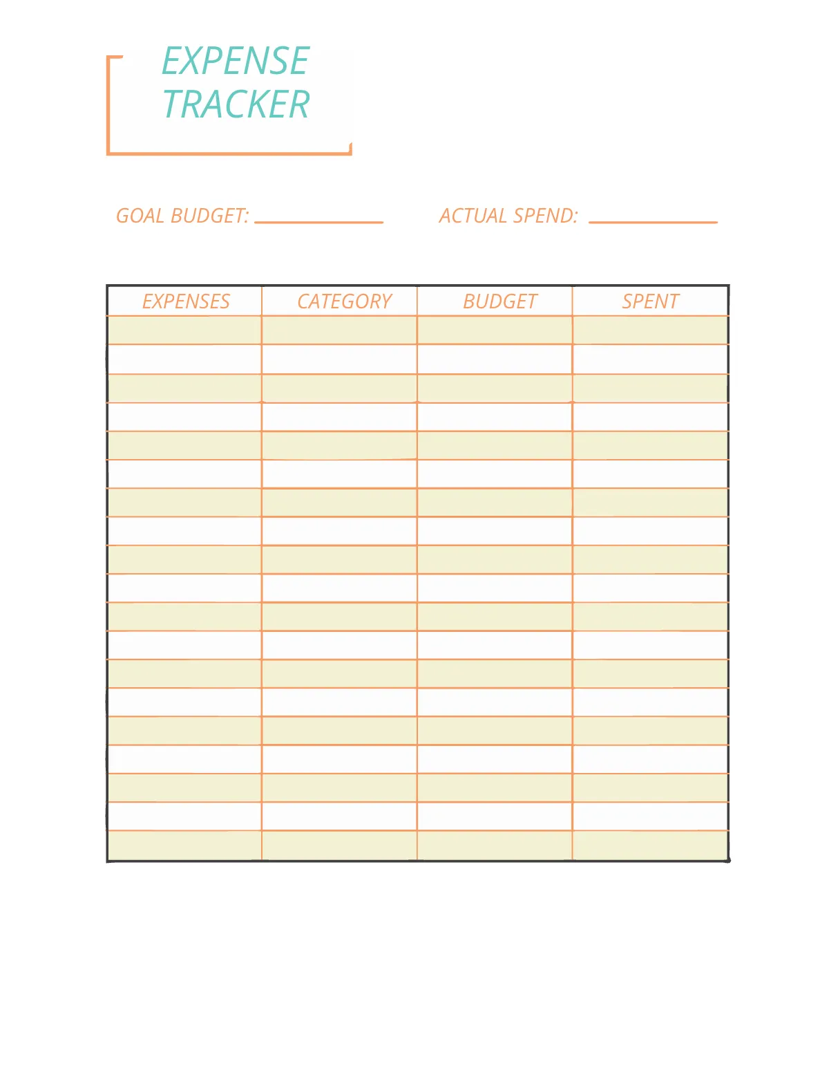 Free Monthly Travel Planner Template to Edit Online