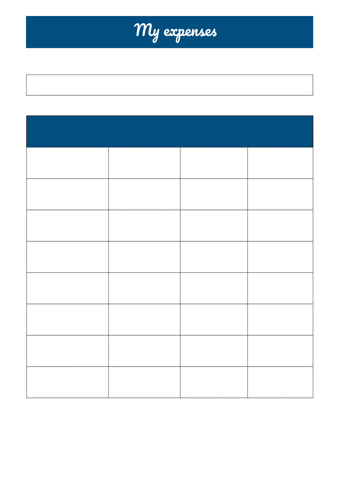 Free Printable College Planner Template to Edit Online