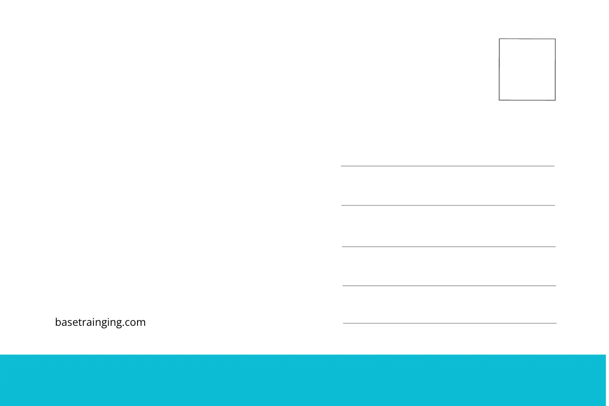 Free Training Center Postcard Template to Edit Online
