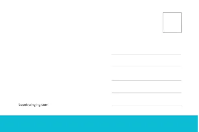 Free Training Center Postcard Template to Edit Online