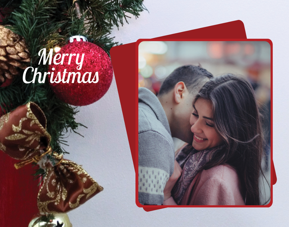 Christmas Photo Frame Template - Edit Online & Download