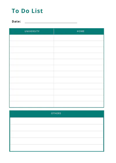 Free Printable Course Planner Template to Edit Online