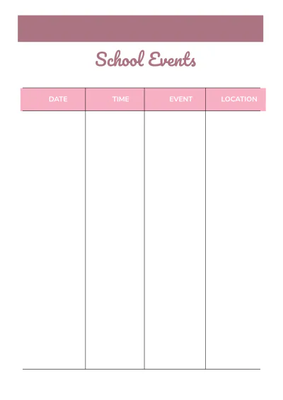 Free Editable Teacher Planner Template to Edit Online
