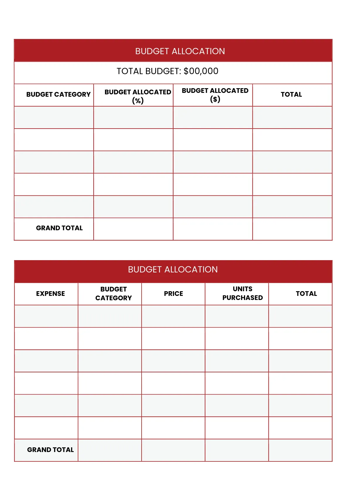 Free Simple Event Planner Template to Edit Online