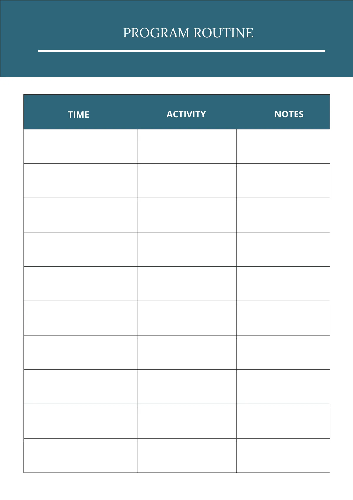 Free Online Event Planner Template to Edit Online