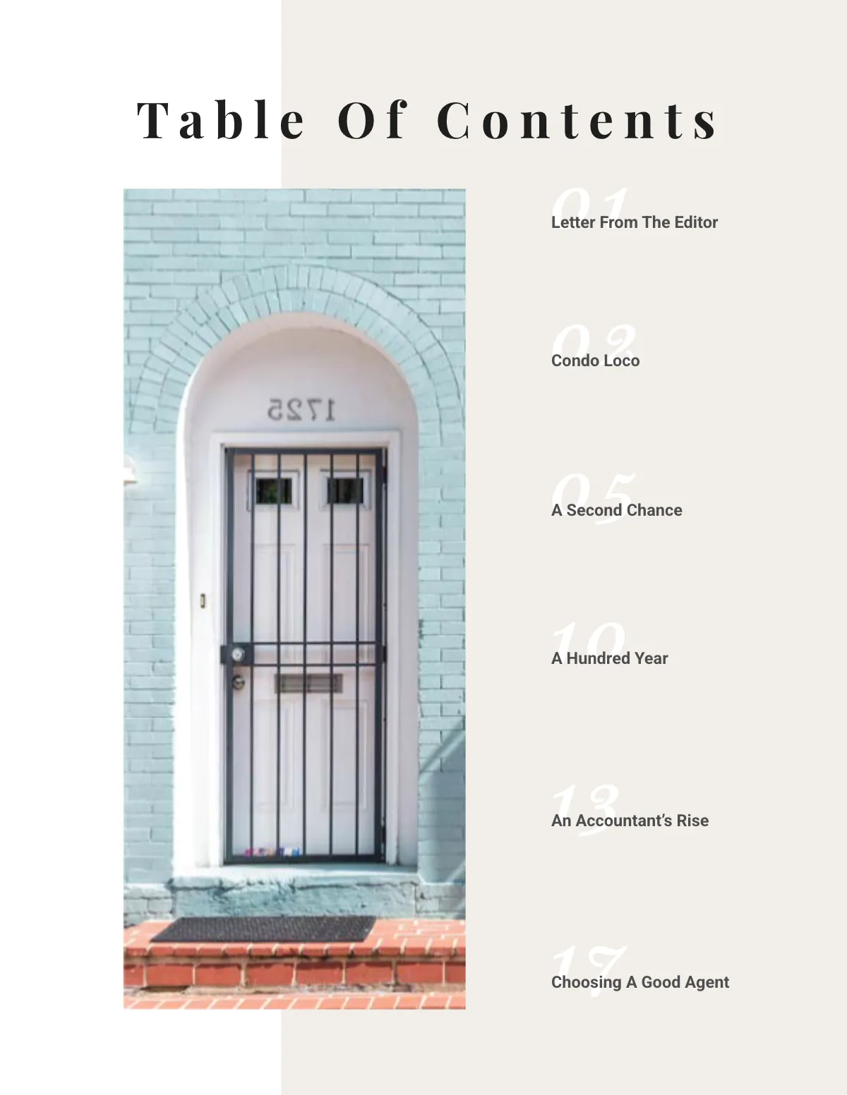 Free Homes and Lands Magazine Template to Edit Online