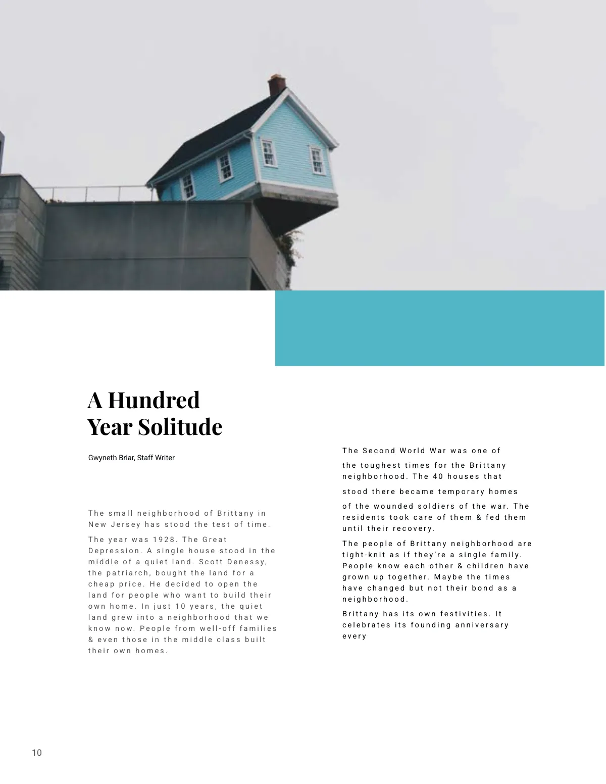 Free Homes and Lands Magazine Template to Edit Online