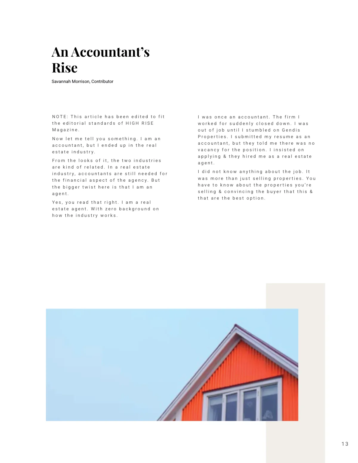 Free Homes and Lands Magazine Template to Edit Online