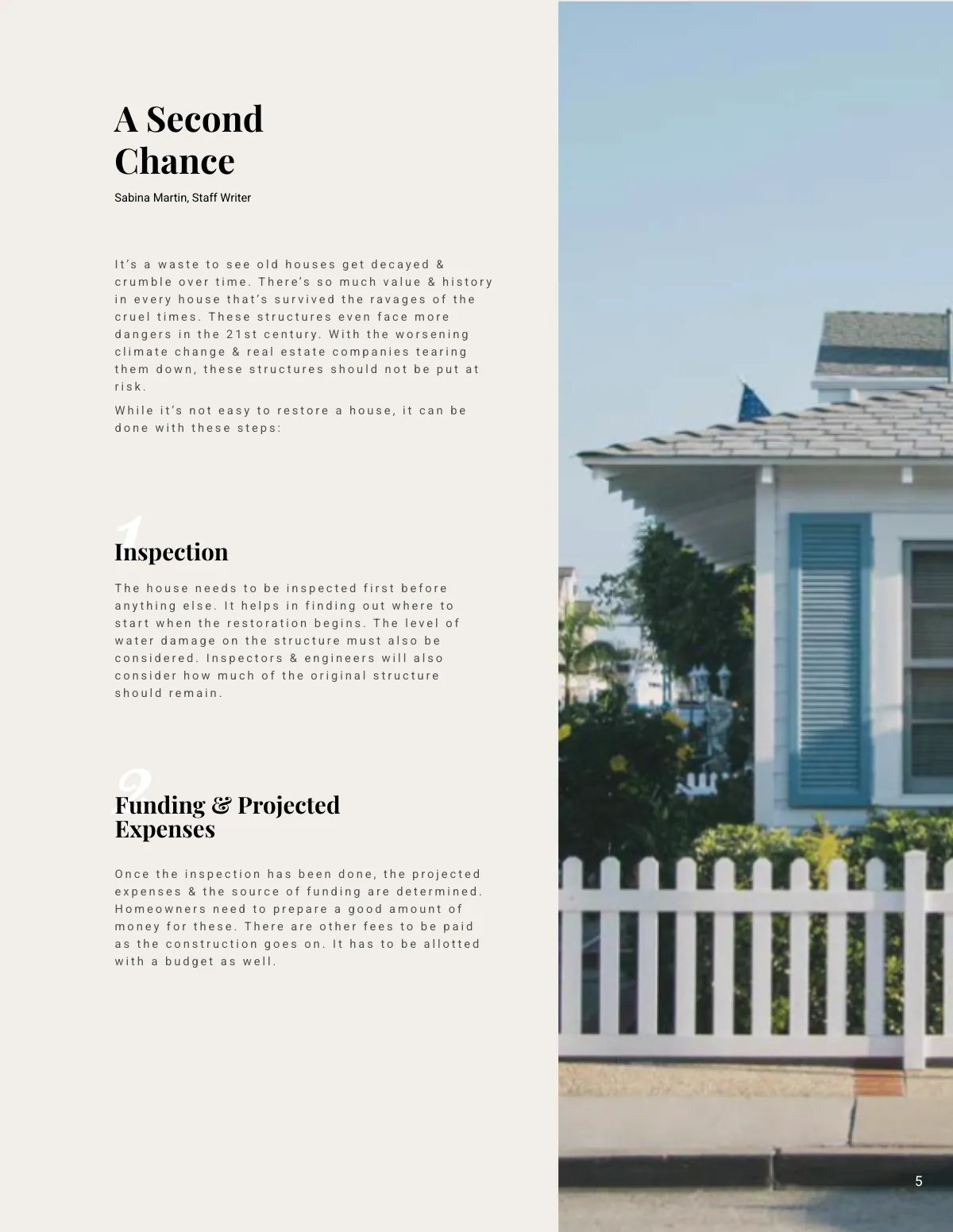 Free Homes and Lands Magazine Template to Edit Online