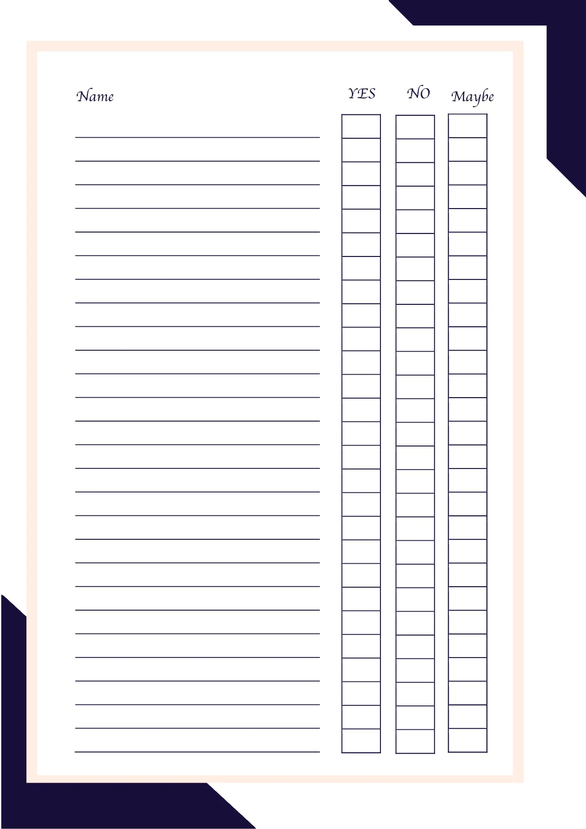 Free Printable Event Planner Template to Edit Online