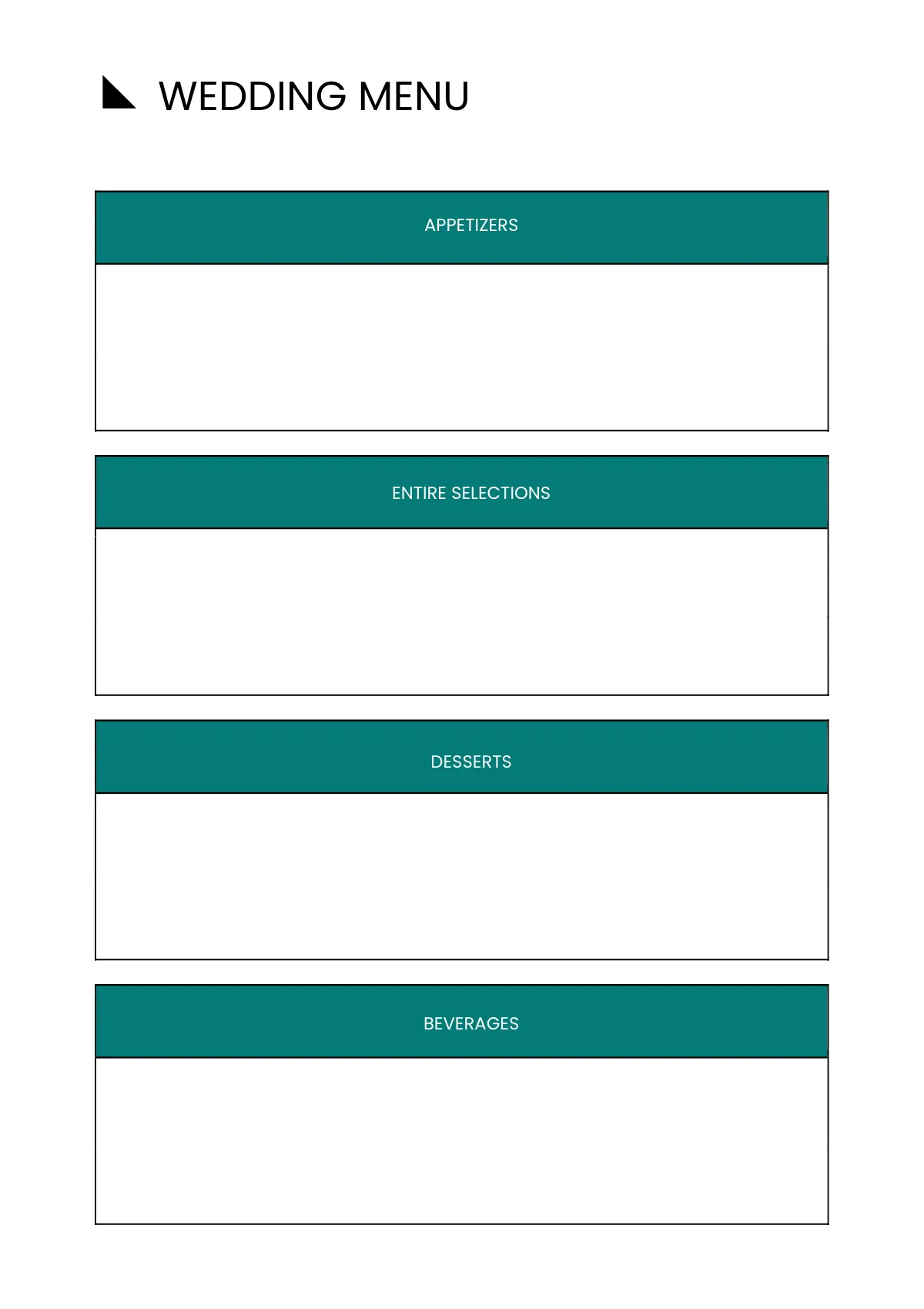 Free Sample Wedding Planner Template to Edit Online