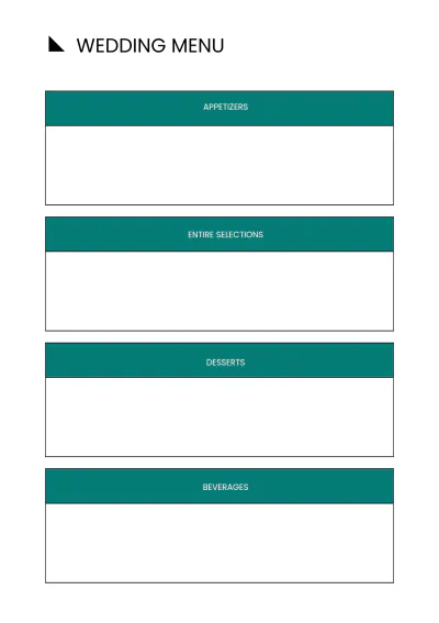 Free Sample Wedding Planner Template to Edit Online