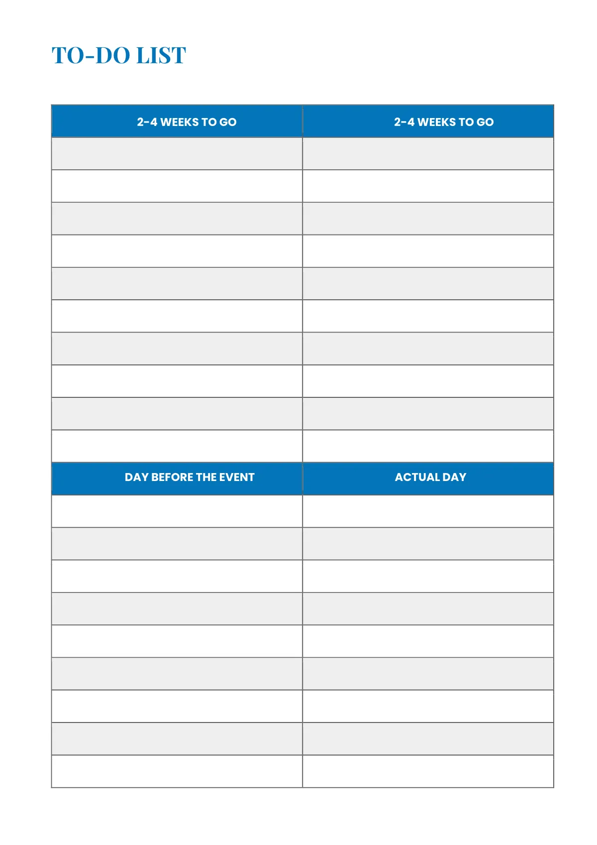 Free Dog Event Planner Template to Edit Online