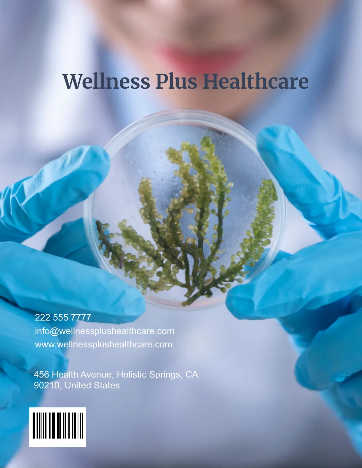 Free Medical Health Magazine Template to Edit Online