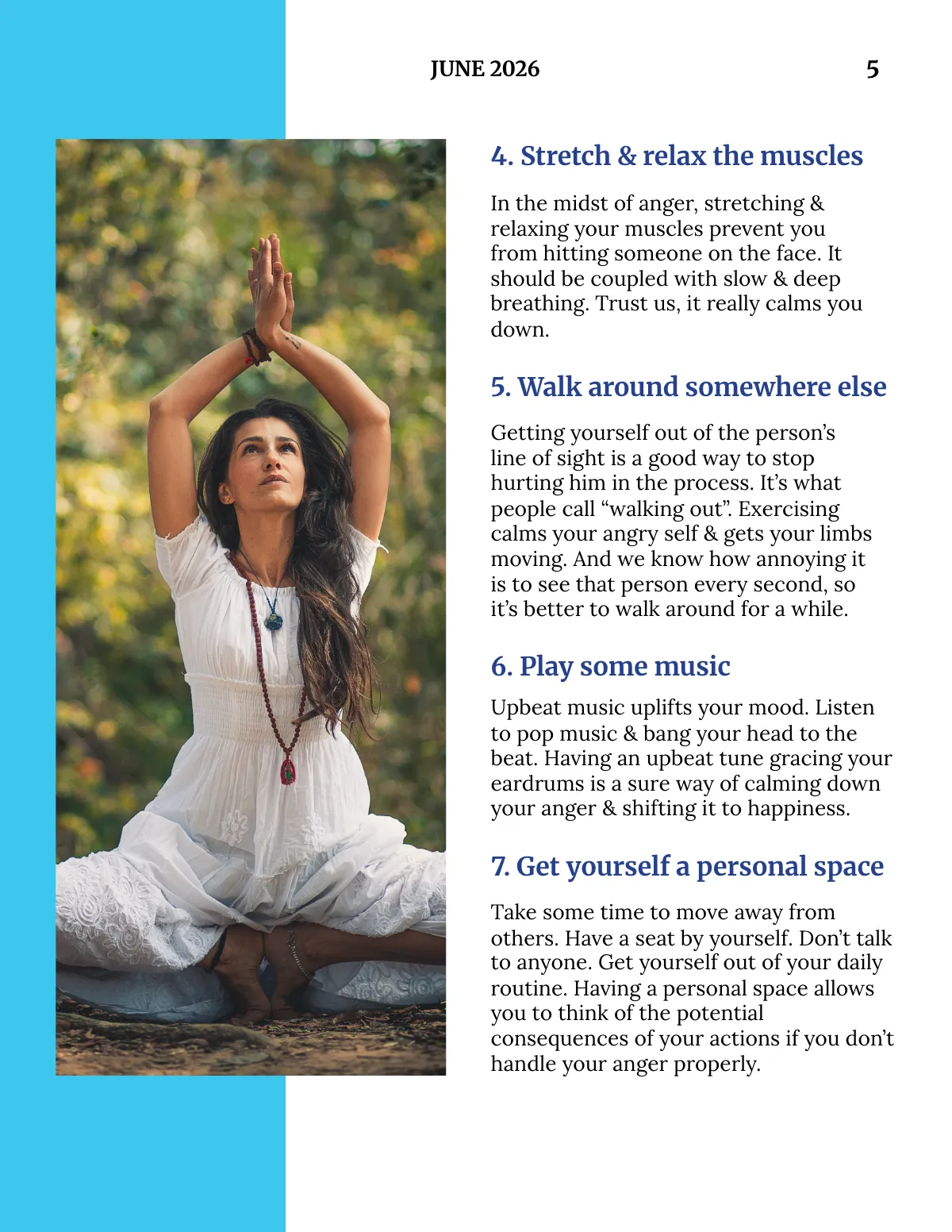 Free Medical Health Magazine Template to Edit Online