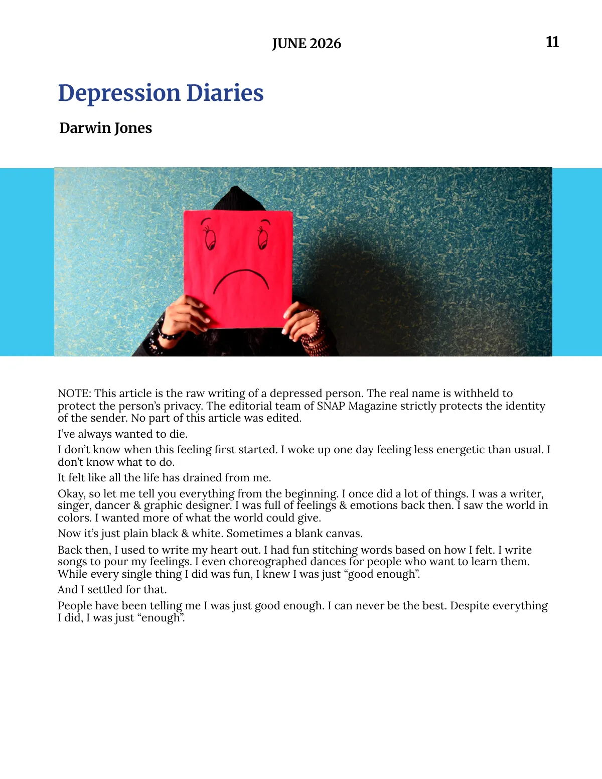 Free Medical Health Magazine Template to Edit Online