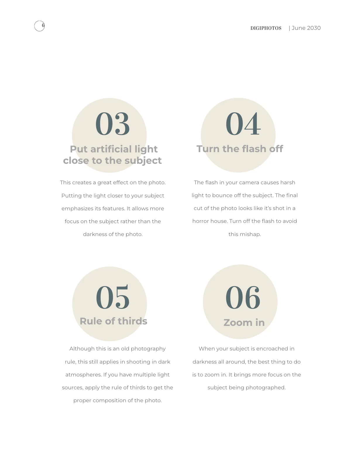 Free Photographer Pricing Magazine Template to Edit Online