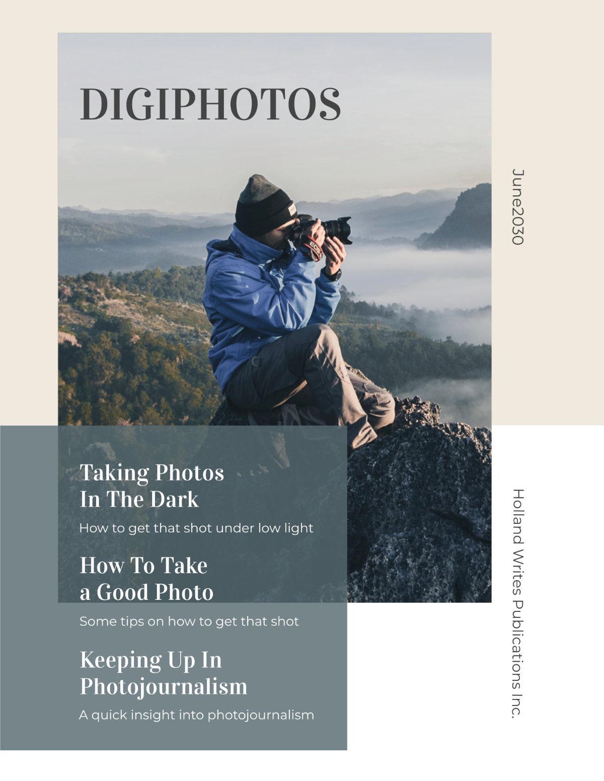 Photographer Pricing Magazine