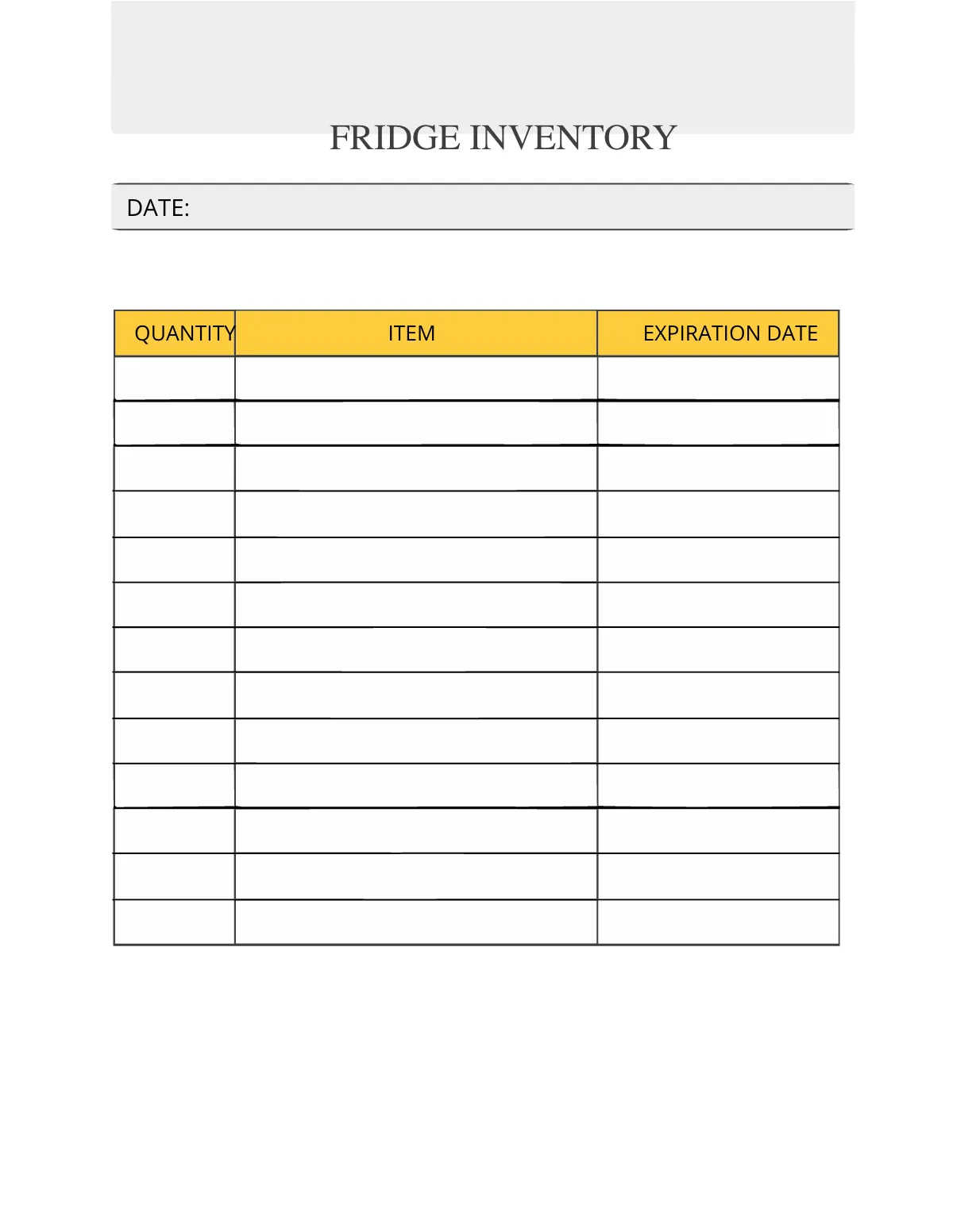 Free Printable Meal Planner Template to Edit Online