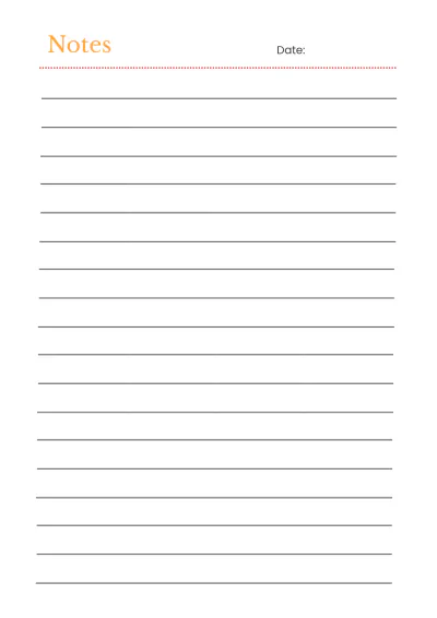 Free Blank Meal Planner Template to Edit Online