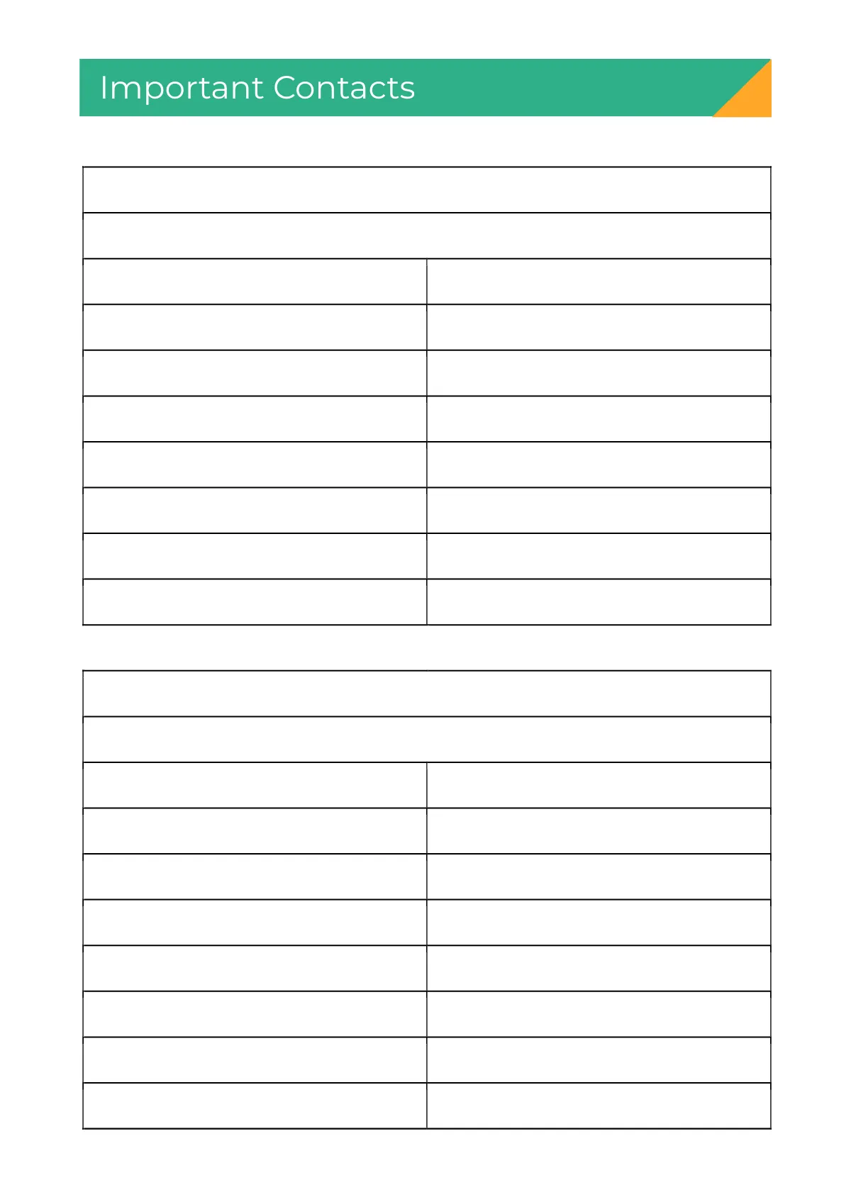 Free Basic School Planner Template to Edit Online