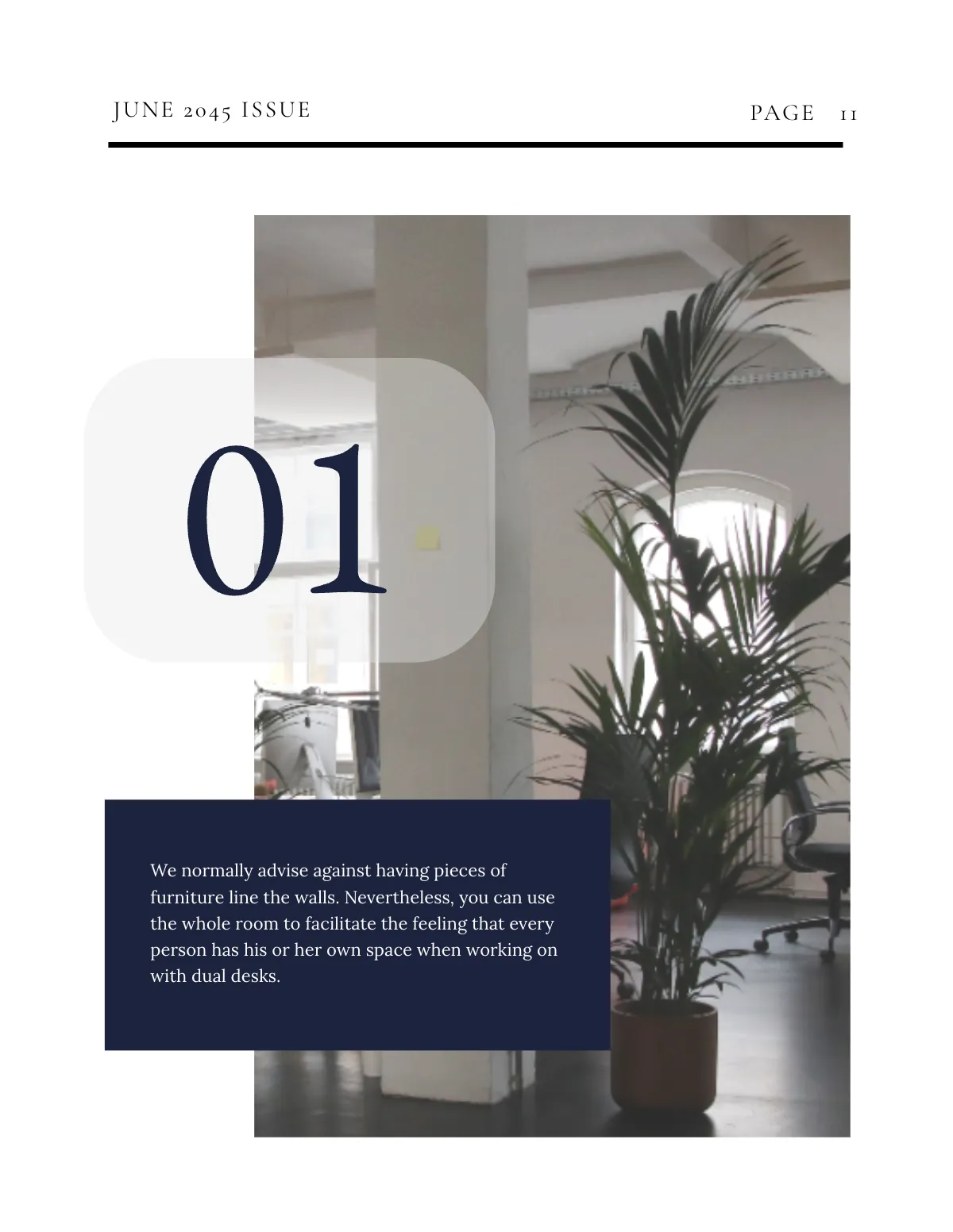 Free Creative Architect Magazine Template to Edit Online