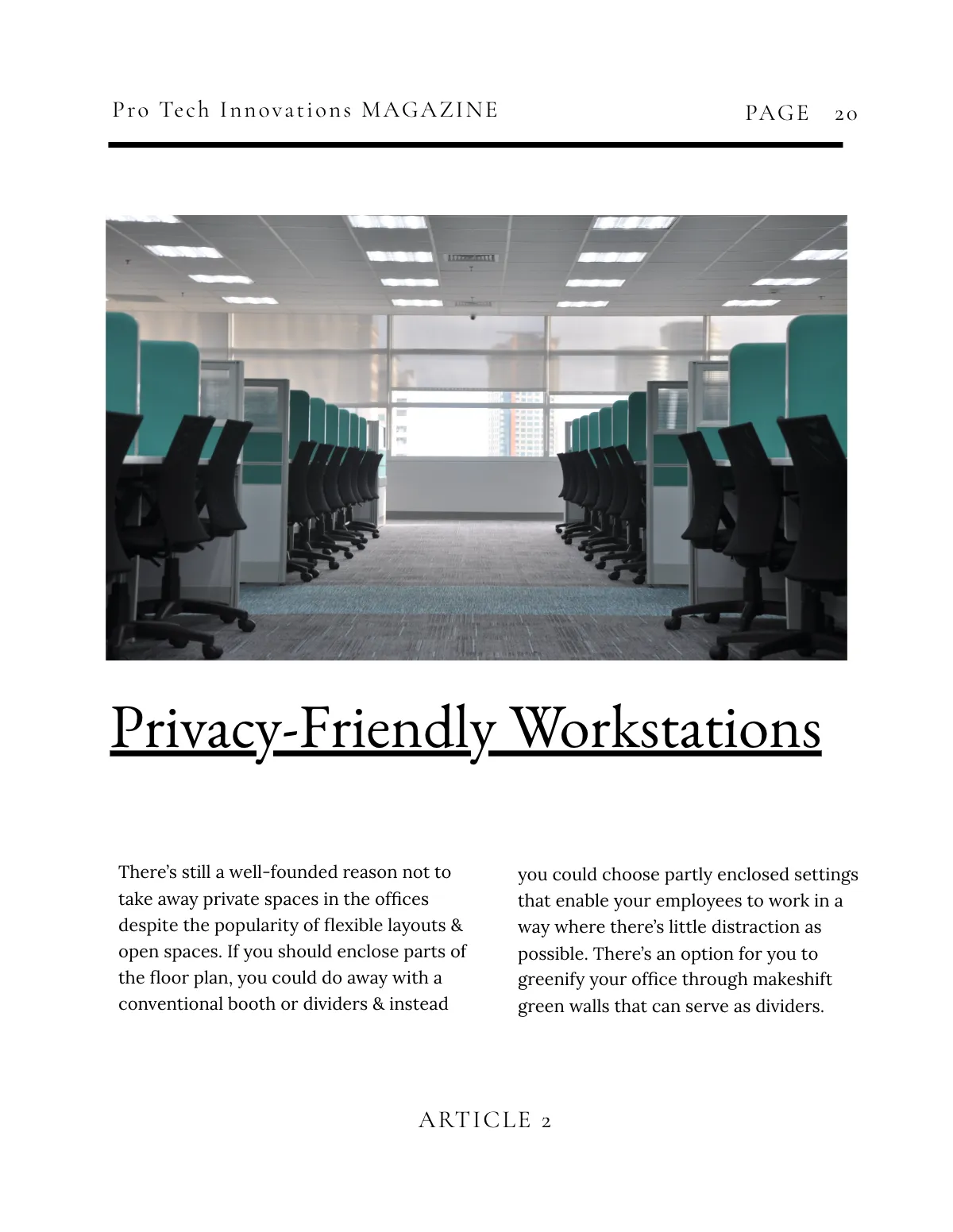 Free Creative Architect Magazine Template to Edit Online