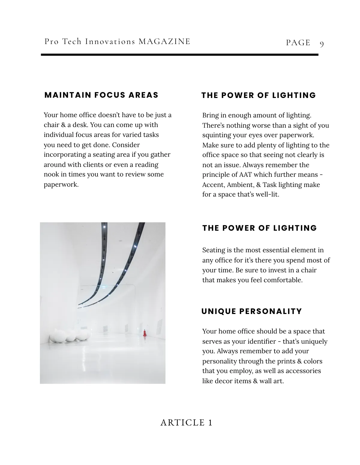 Free Creative Architect Magazine Template to Edit Online