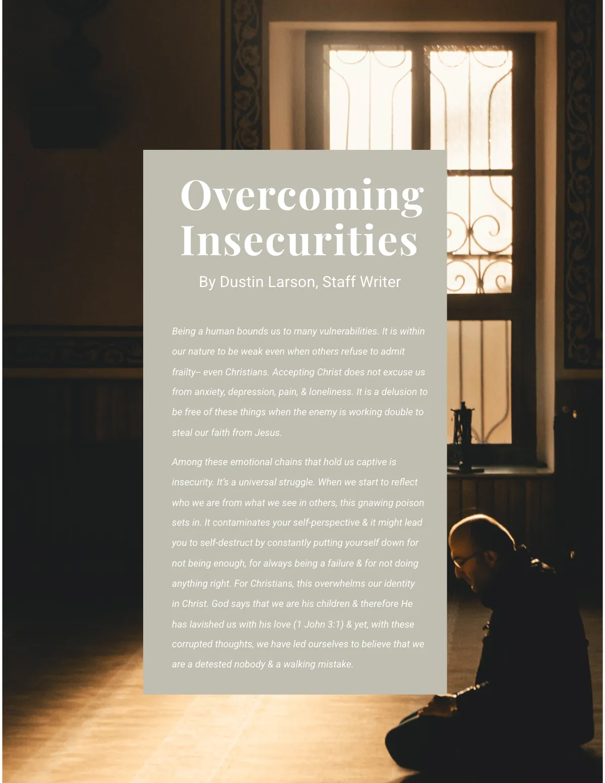 Free Modern Church Magazine Template to Edit Online