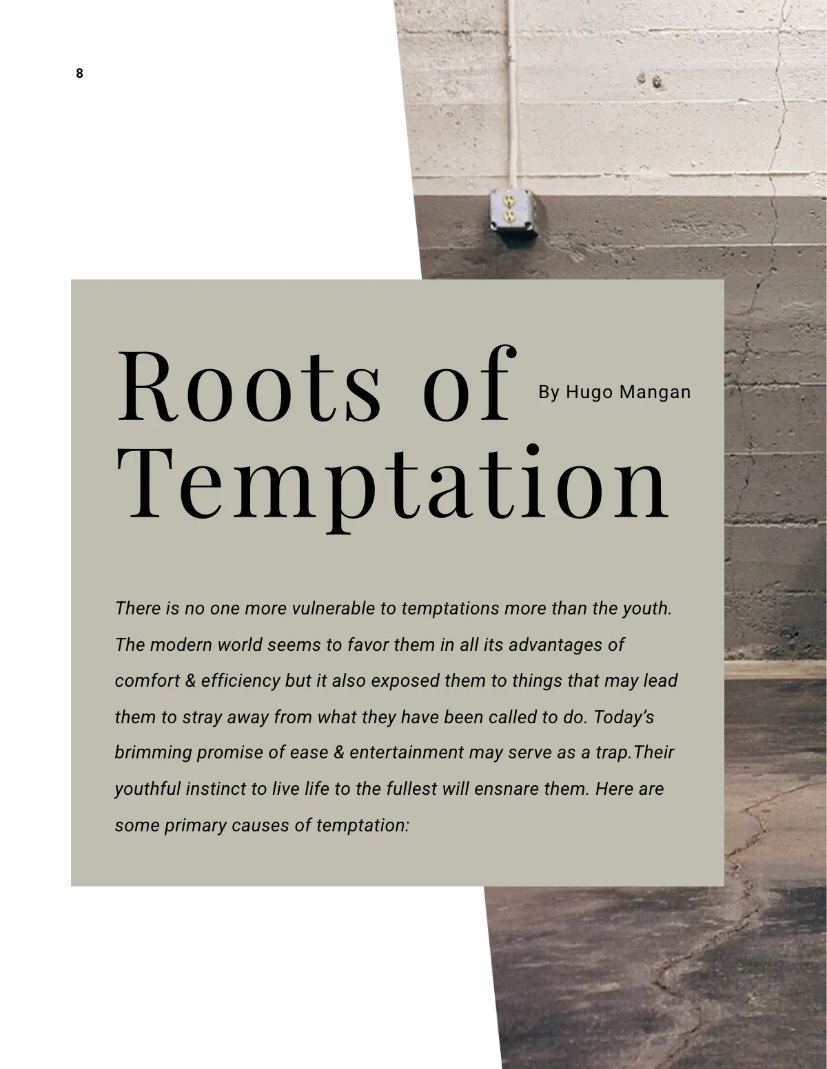 Free Modern Church Magazine Template to Edit Online