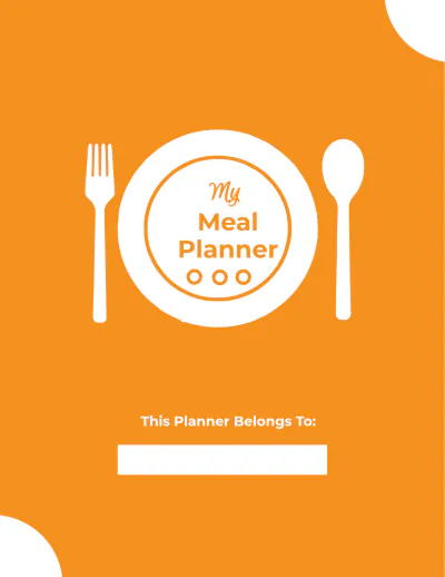 Free Vacation Menu Planner Template to Edit Online