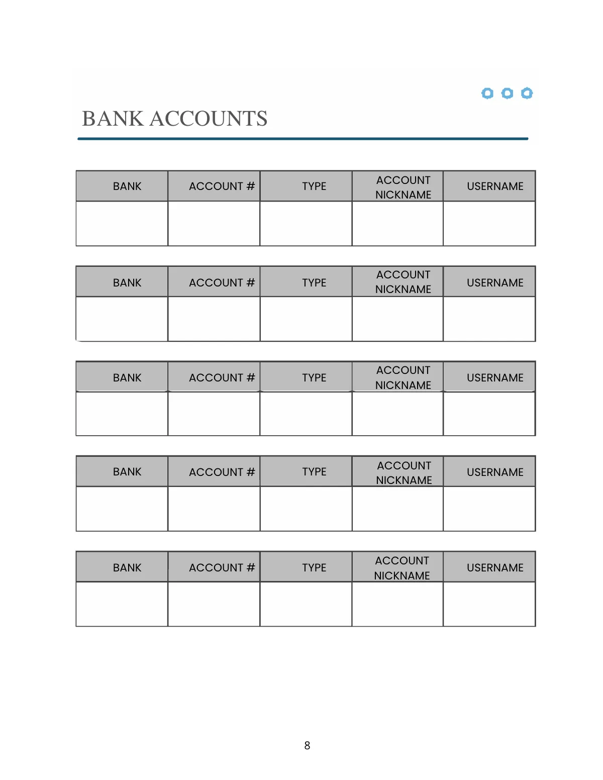Free Budget Planner Template to Edit Online