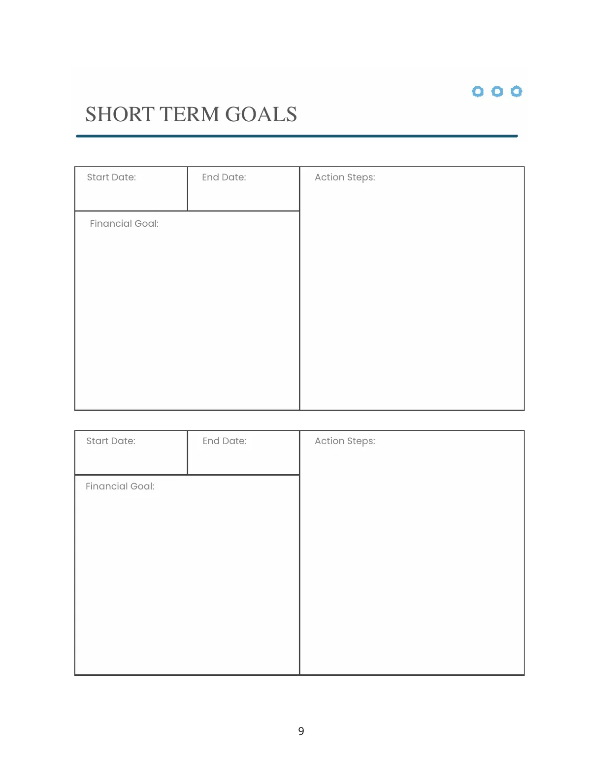 Free Budget Planner Template to Edit Online