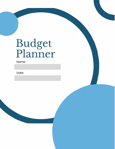 Free Budget Planner Template to Edit Online