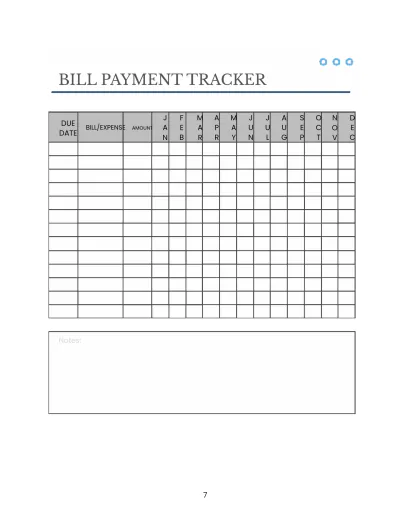 Free Budget Planner Template to Edit Online