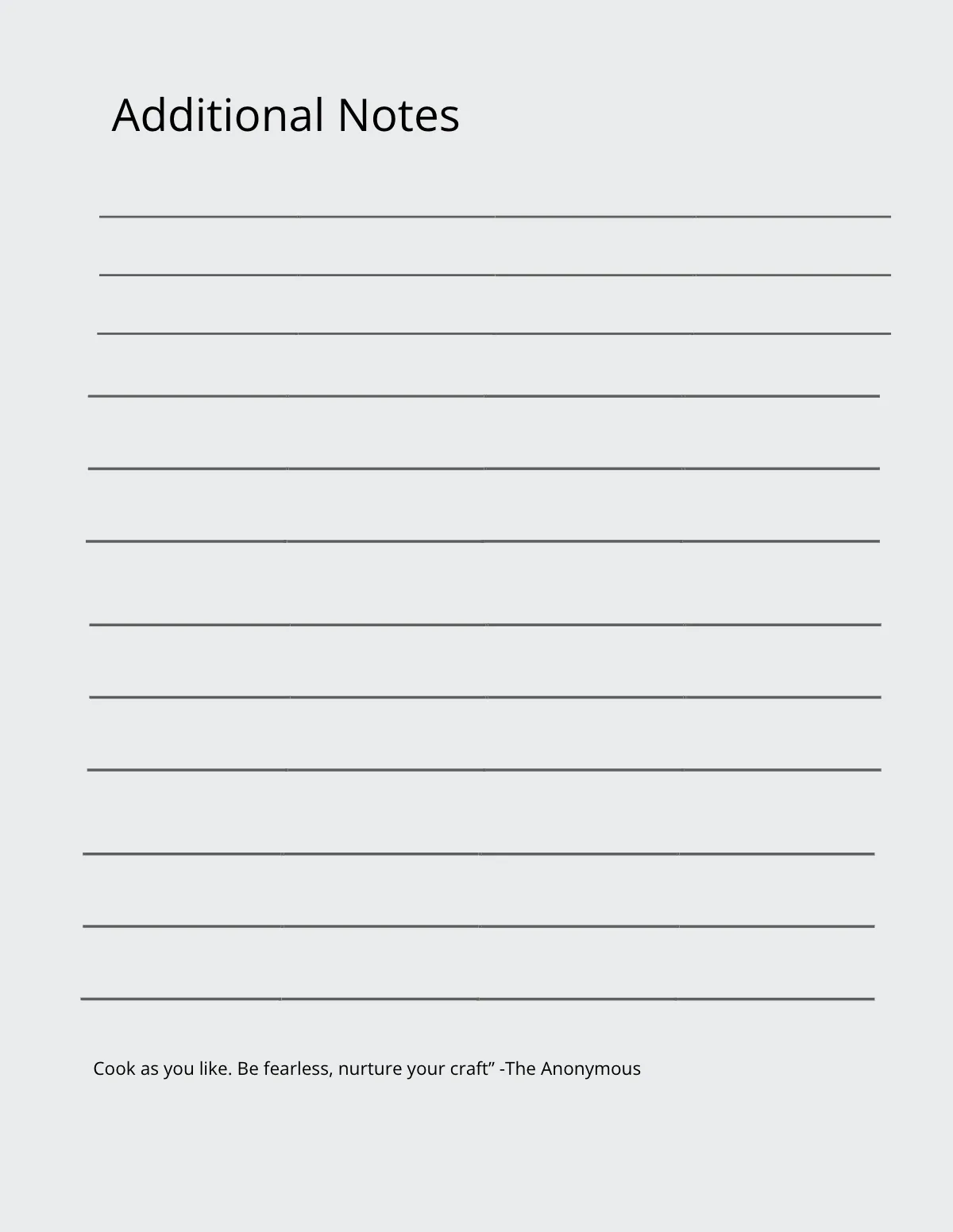 Free Family Recipe Cookbook Template to Edit Online