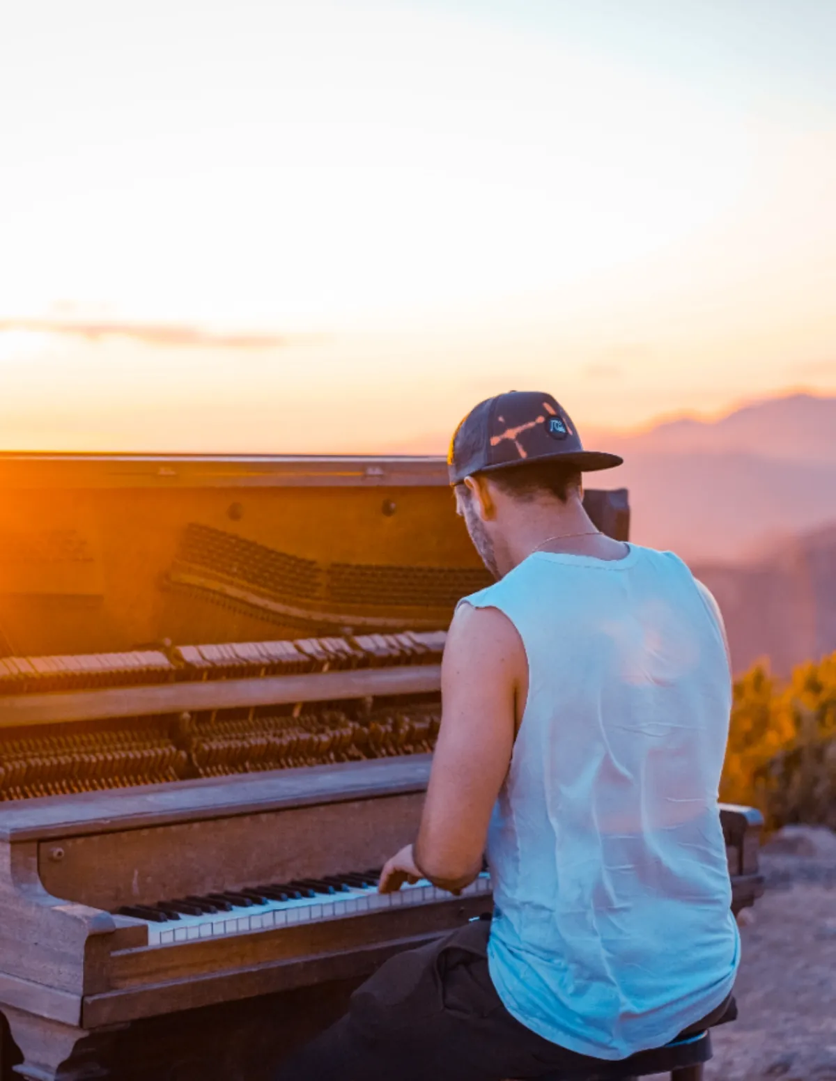 Free Simple Music Magazine Template to Edit Online