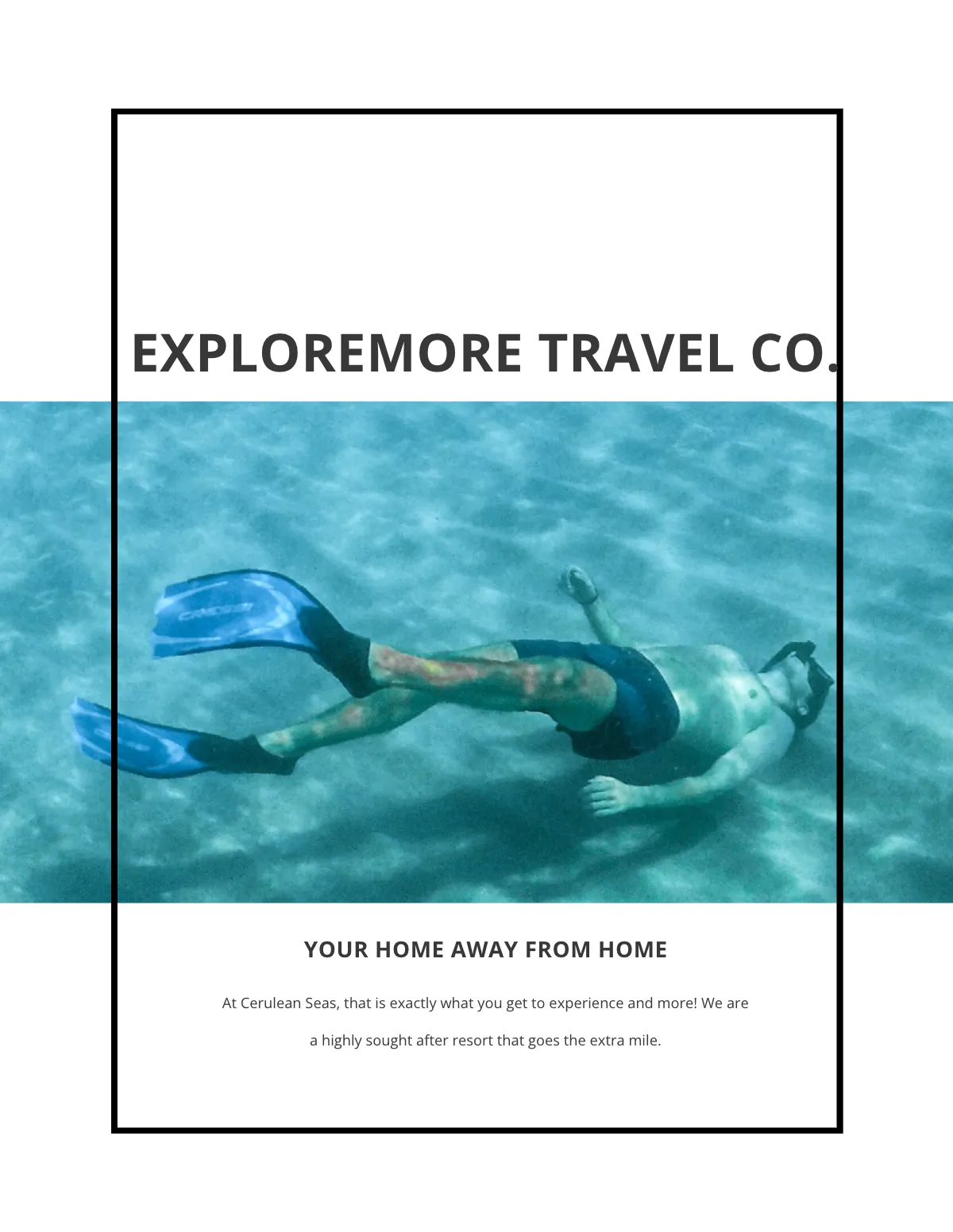Free Travel Magazine Template to Edit Online