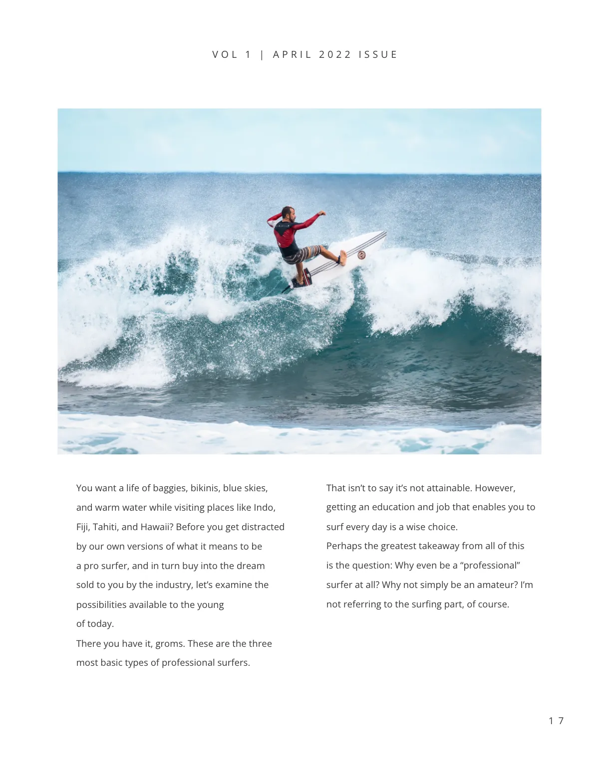 Free Travel Magazine Template to Edit Online