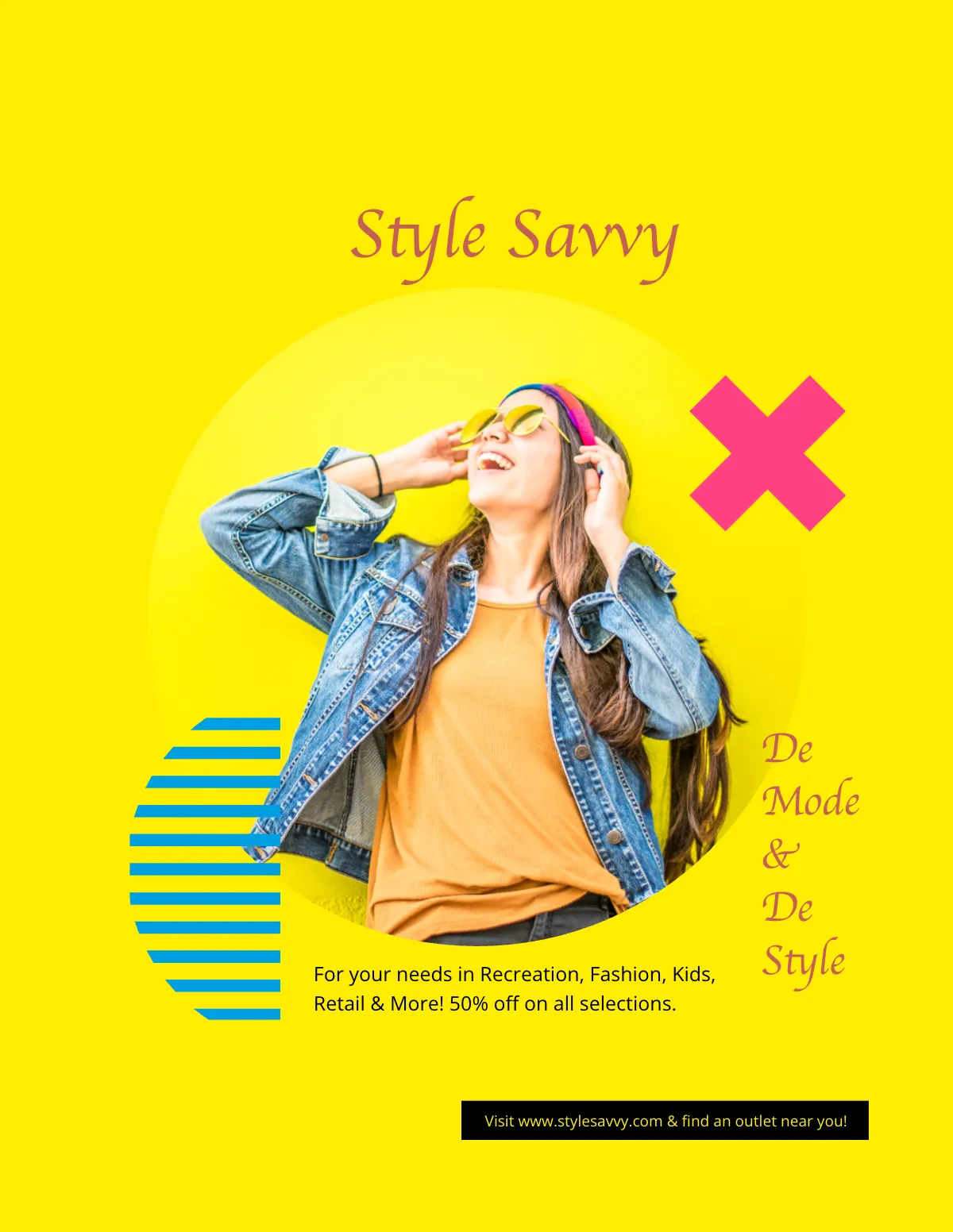 Free Women's Lifestyle Magazine Template to Edit Online