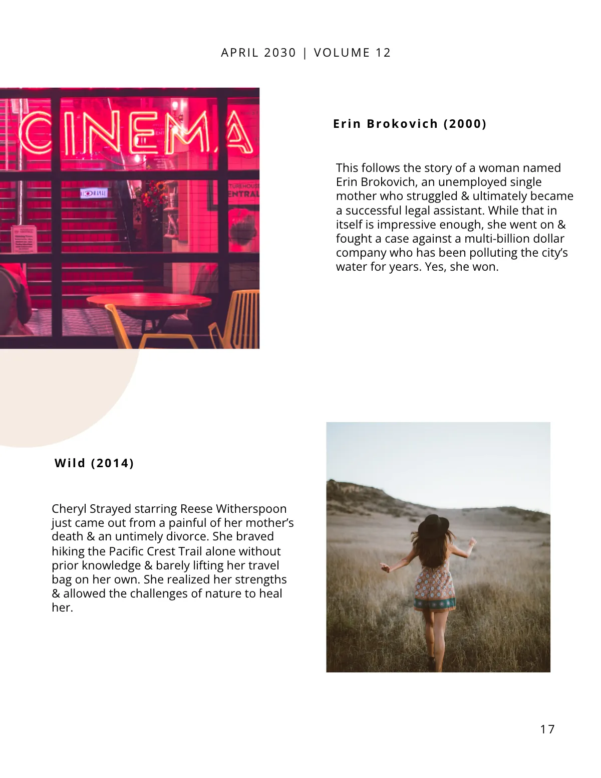 Free Women's Lifestyle Magazine Template to Edit Online