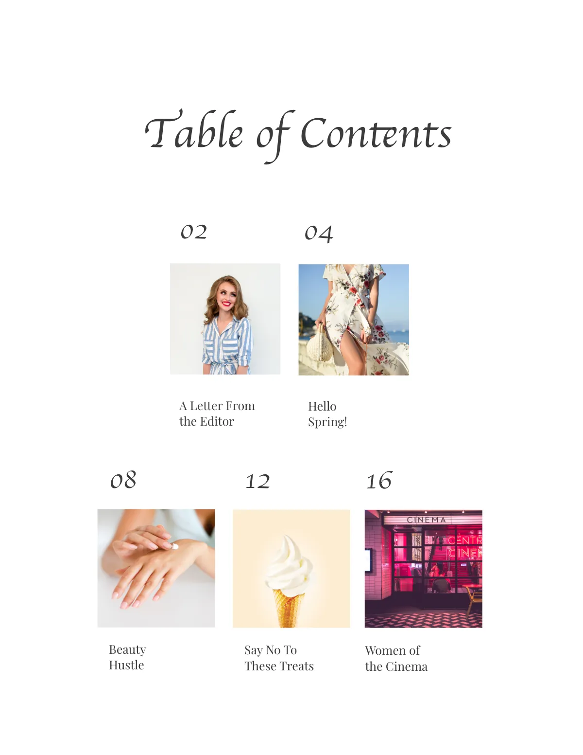 Free Women's Lifestyle Magazine Template to Edit Online