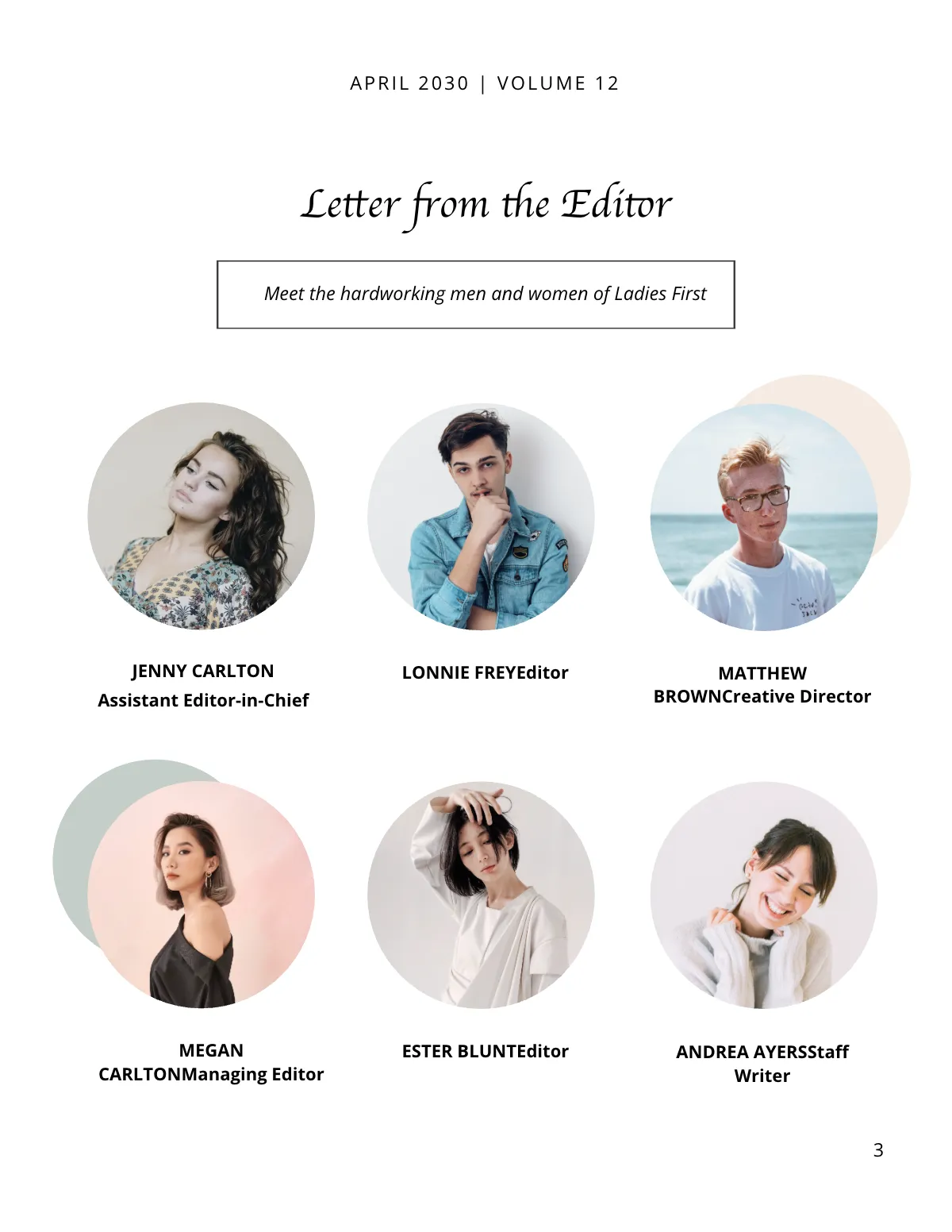 Free Women's Lifestyle Magazine Template to Edit Online