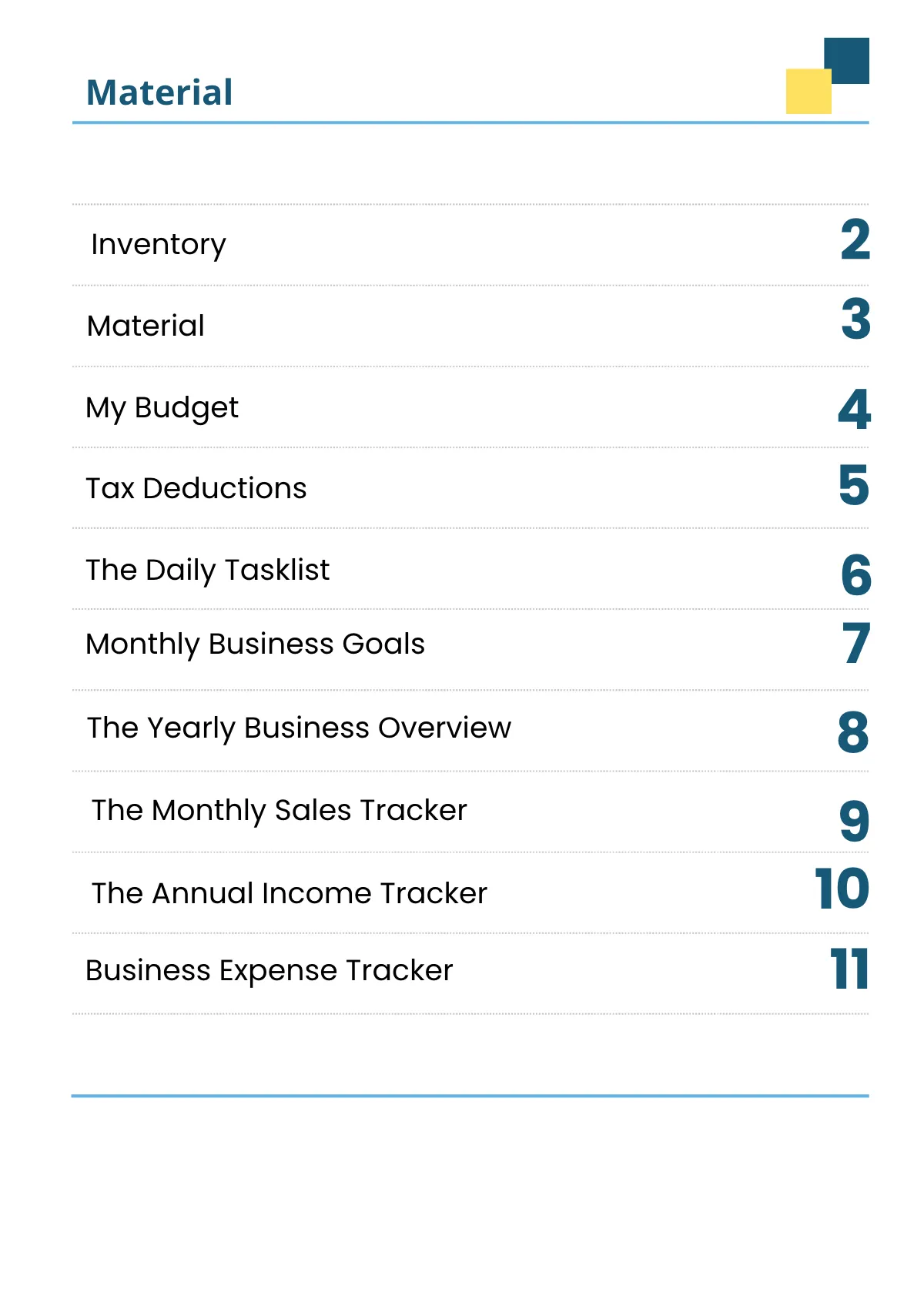 Free Printable Business Planner Template to Edit Online