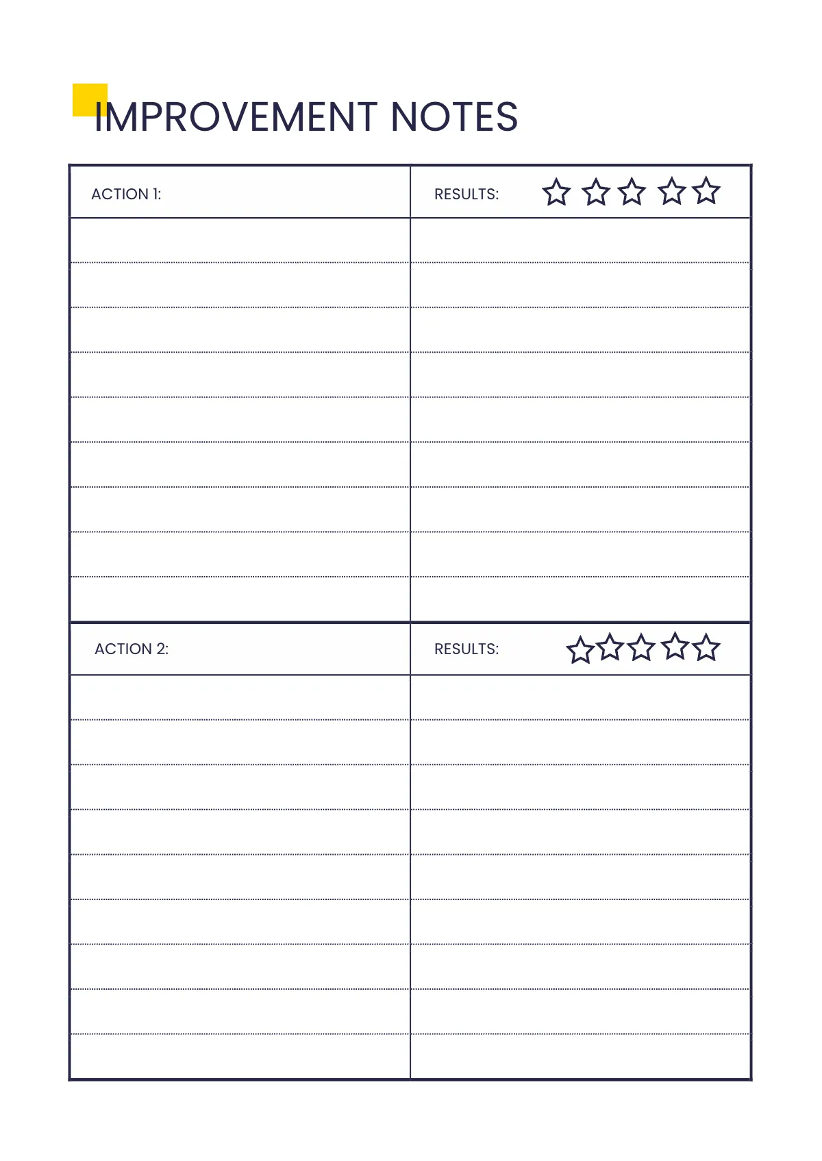 Free Simple Business Planner Template to Edit Online