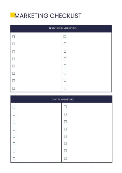 Free Simple Business Planner Template to Edit Online