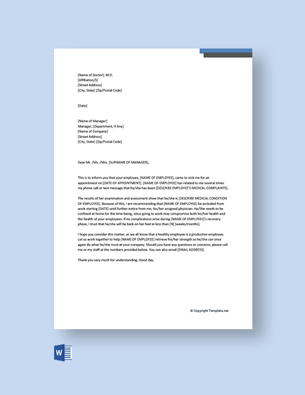 FREE Apology Letter for Tardiness at Work Template - Word | Template.net