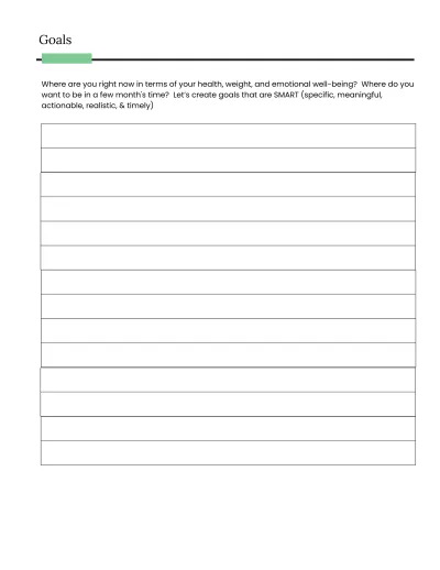 Free Online Diet Planner Template to Edit Online