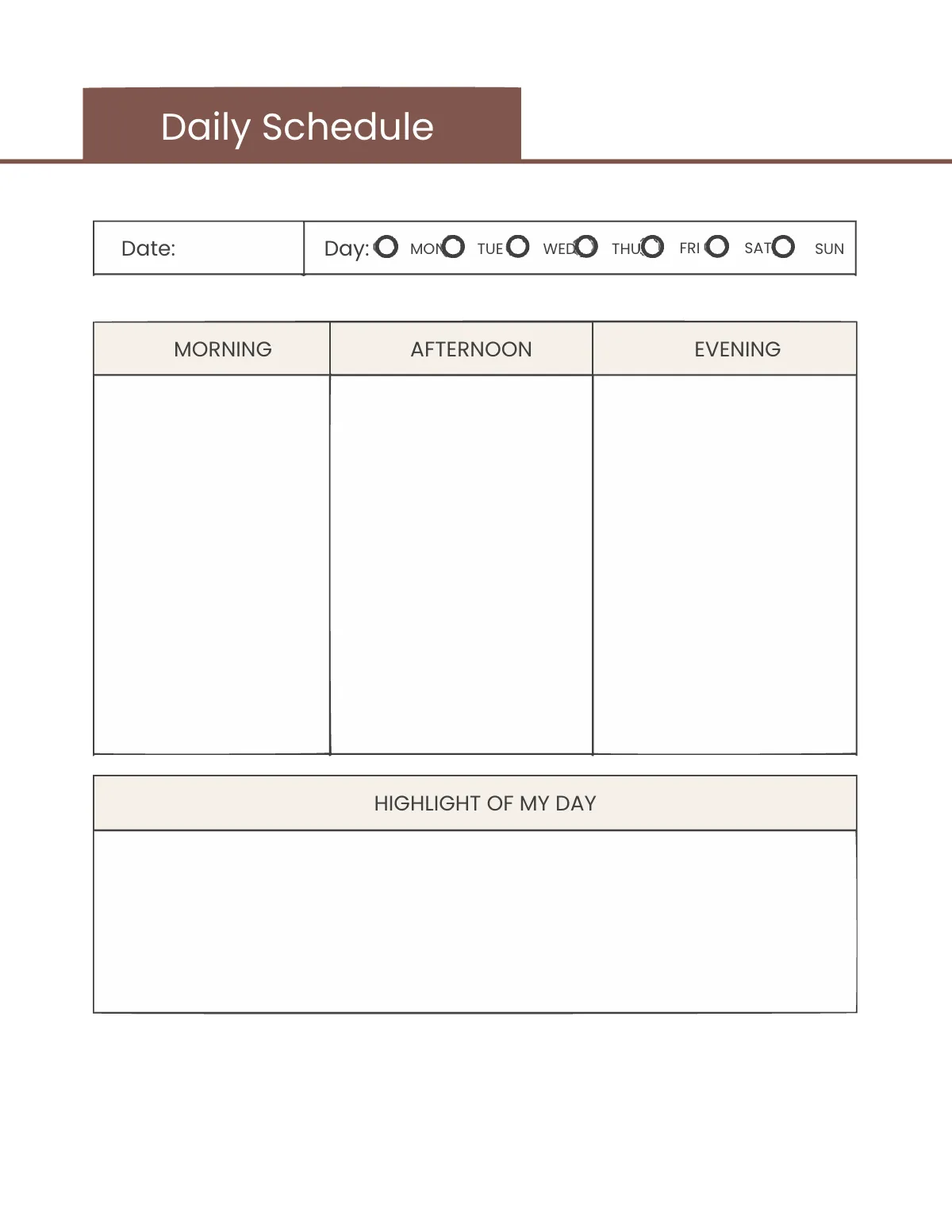 Free Mid Year Digital Planner Template to Edit Online