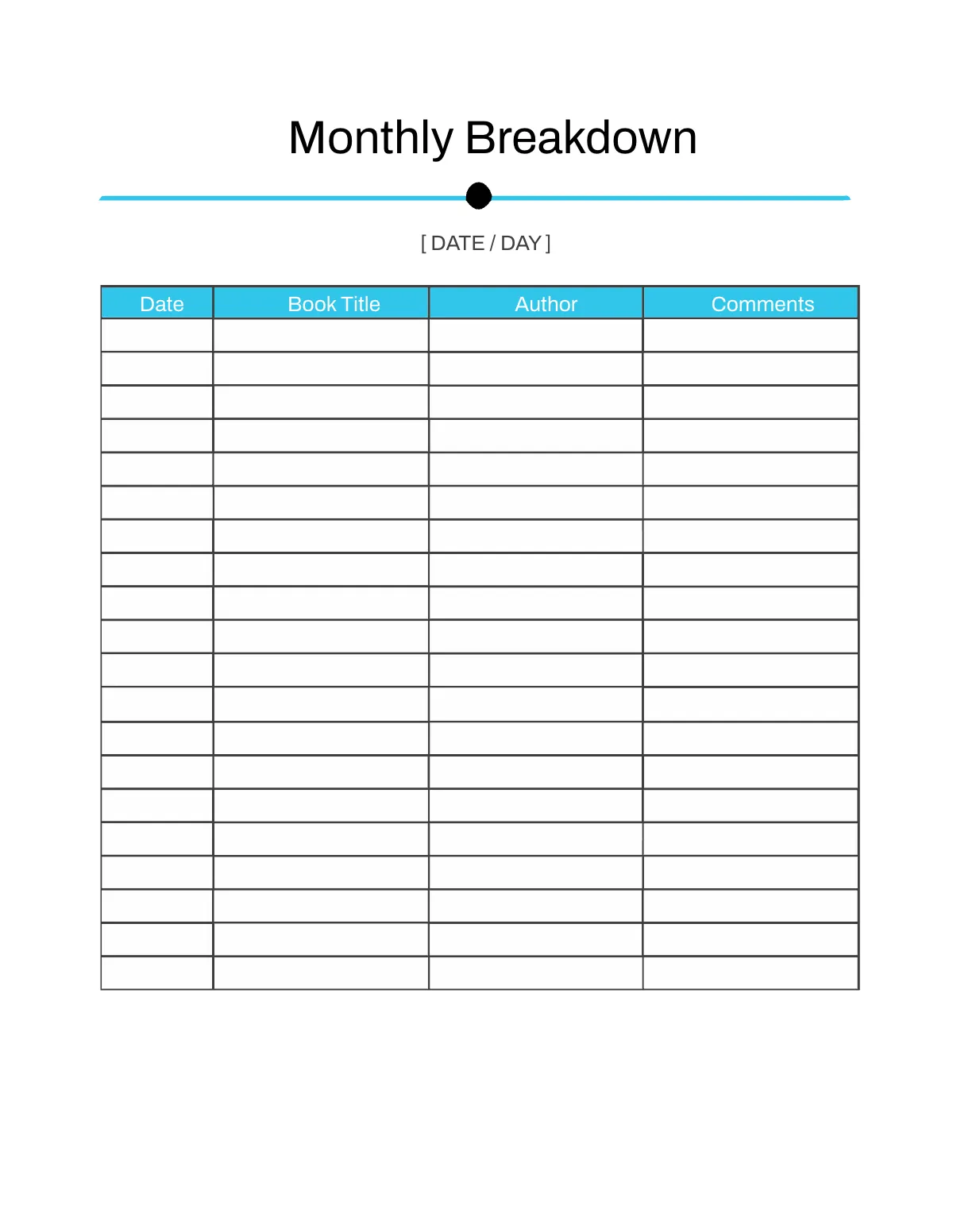 Free Minimalist Digital Planner Template to Edit Online